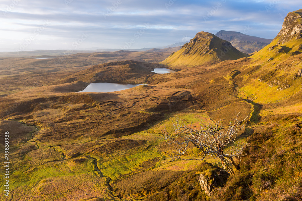 Scotland quiraing landscape