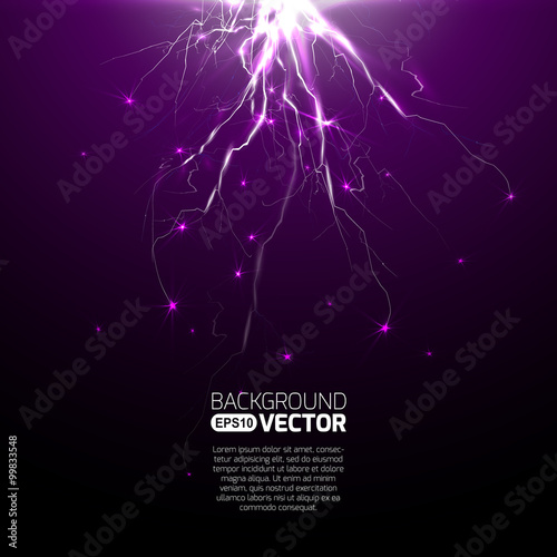 Electric lighting effect, abstract techno backgrounds