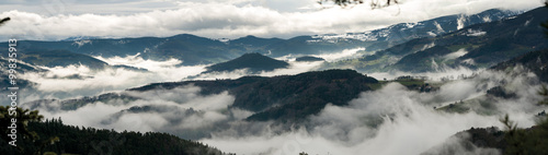 Vosges  au-dessus des nuages