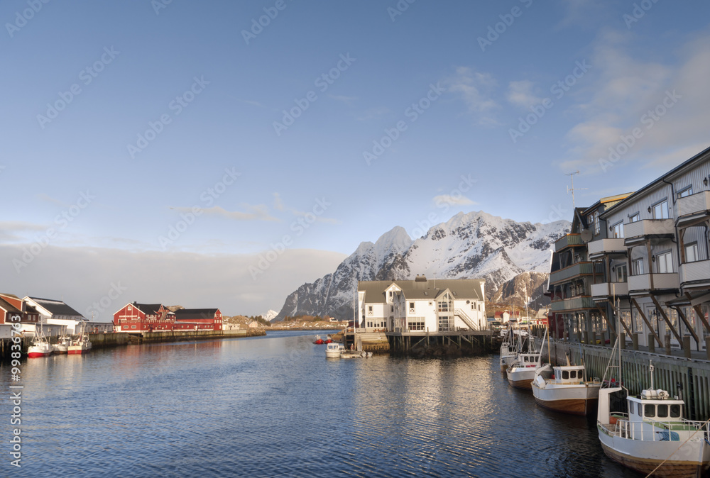 Svolvaer fishing port in the Lofoten Islands - 2
