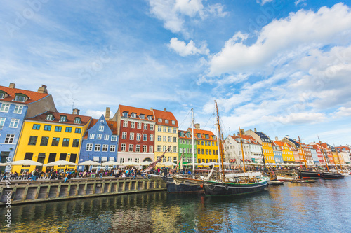 Fotografija Colorful houses in Copenhagen old town