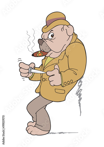 gangster dog