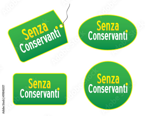 senza conservanti