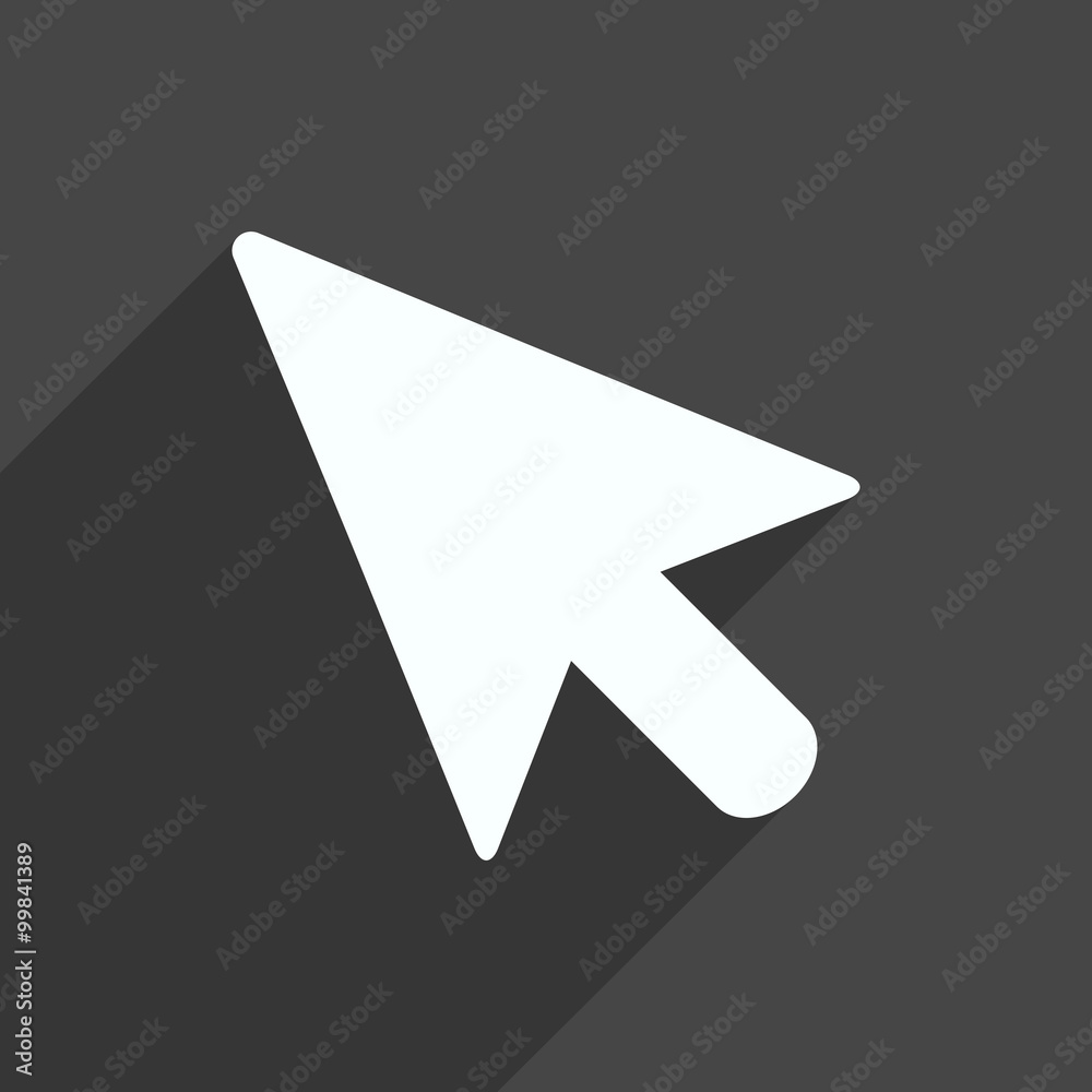 pointer icon. vector illustration. pointer icon. vector illustration.