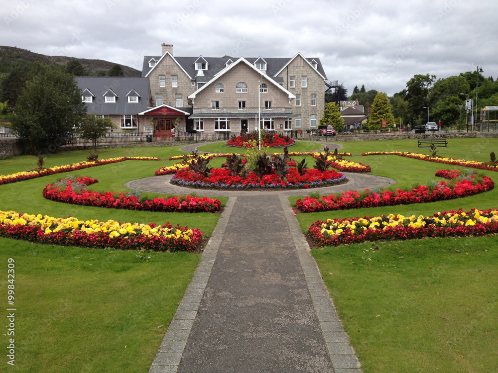 Memorial Gardens, Kingussie, Scotland