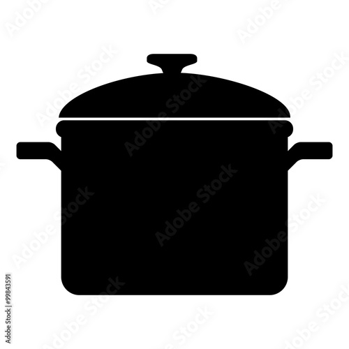 Cooking pan icon