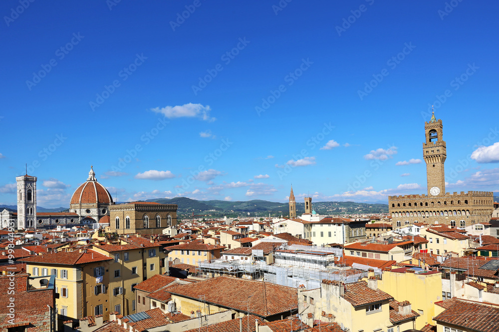 Cityscape Florence Tuscany Italy