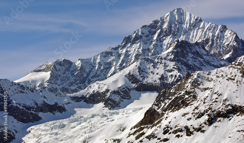 The Dent Blanche viewed from Zermatt © camerawithlegs