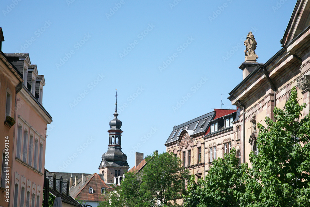 Fototapeta premium Basilika St. Johann Saarbrücken