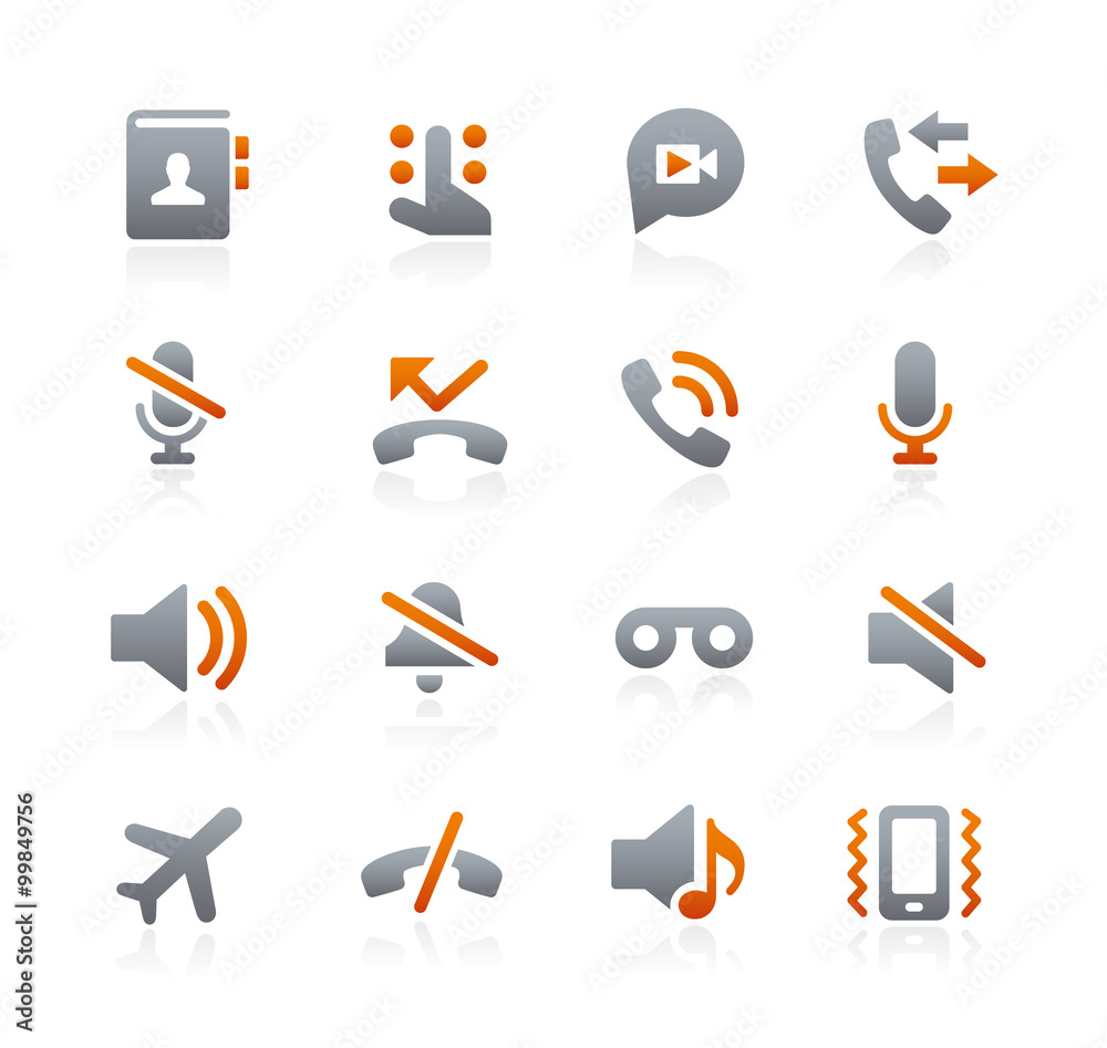 Web and Mobile Icons 1 -- Graphite Series Web and Mobile Icons 1 -- Graphite Series