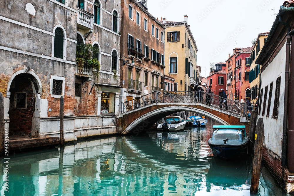 Venise canaux italie pont romantisme