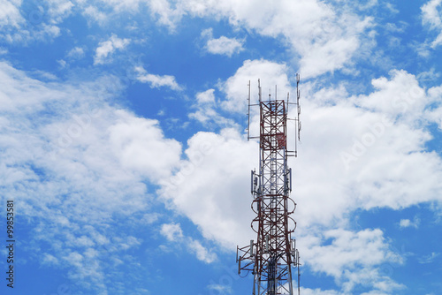 communication towers