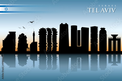 Tel Aviv, Israel skyline