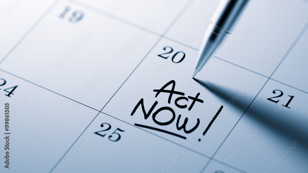 Closeup of a personal agenda setting an important date written w Closeup of a personal agenda setting an important date written w