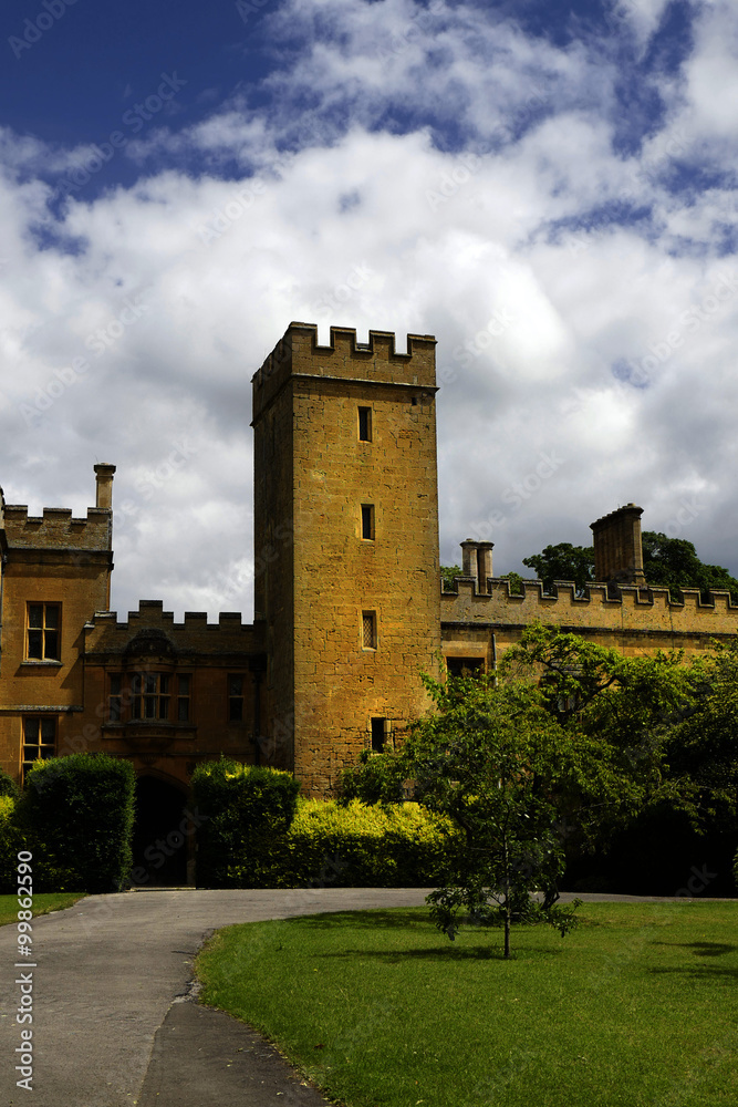 sudeley castle, cotswolds uk