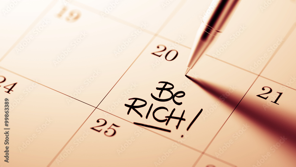 Closeup of a personal agenda setting an important date written w Closeup of a personal agenda setting an important date written w