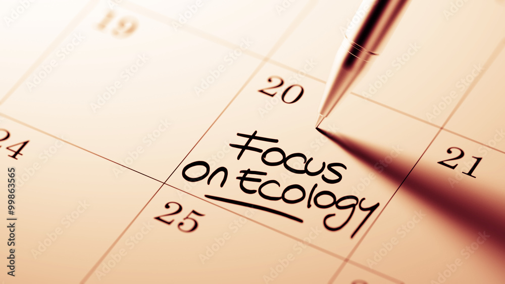 Closeup of a personal agenda setting an important date written w Closeup of a personal agenda setting an important date written w