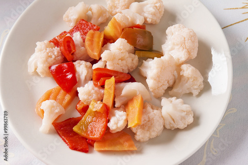 Cuadro en lienzo Pickled Vegetables