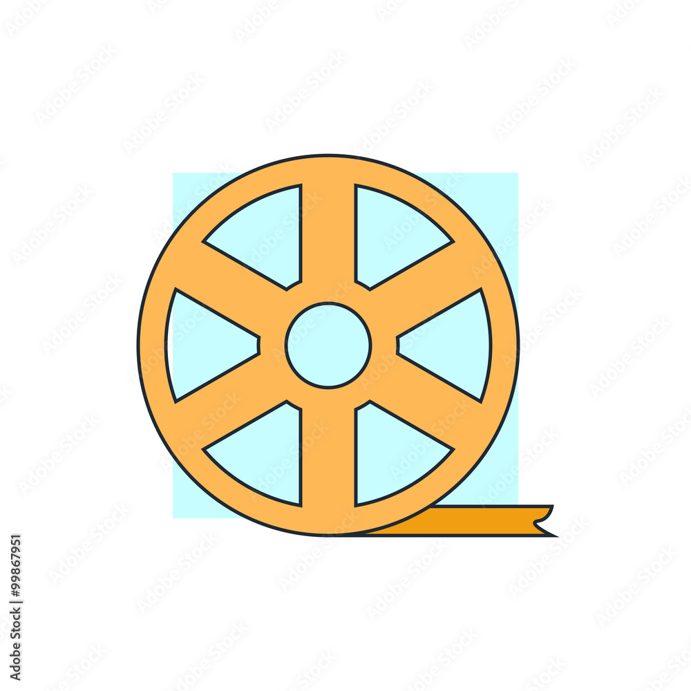 Fototapeta premium movie icon