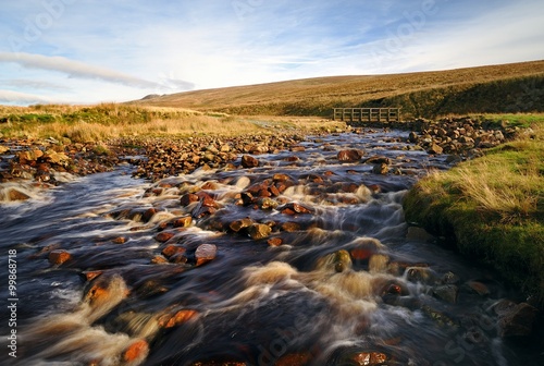 Fotografia Footbridge over the beck