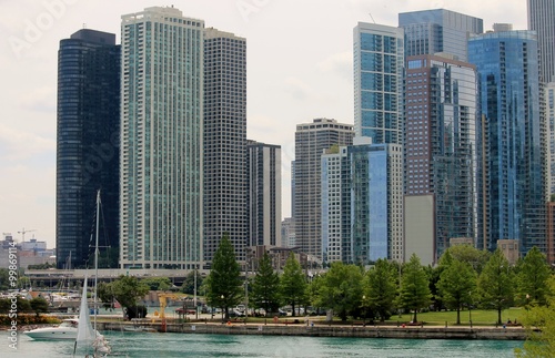 Skyscrapers in Downtown Chicago