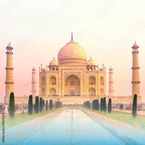 Taj Mahal world wonders temple of love in India