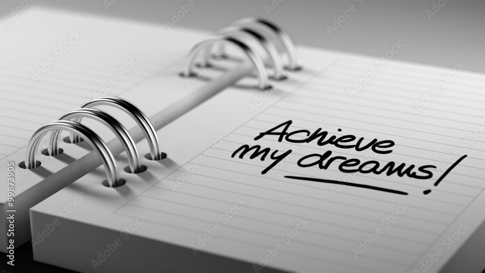Closeup of a personal agenda setting an important date represent Closeup of a personal agenda setting an important date represent