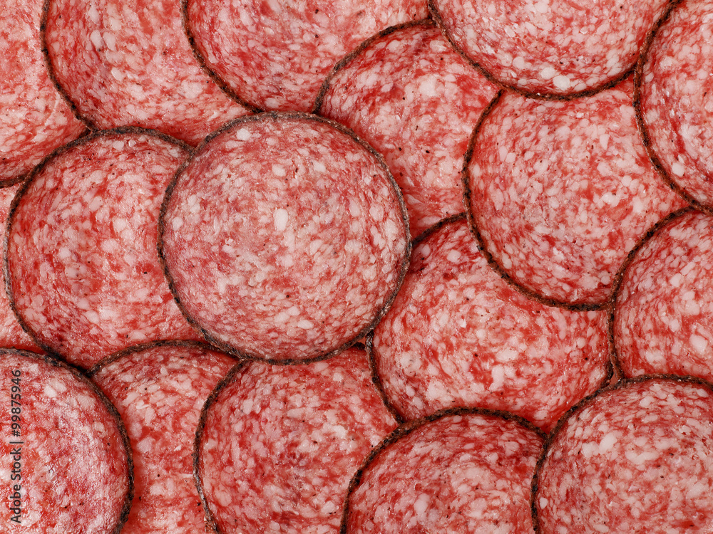 Salami background