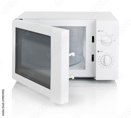 Microwave oven isolated