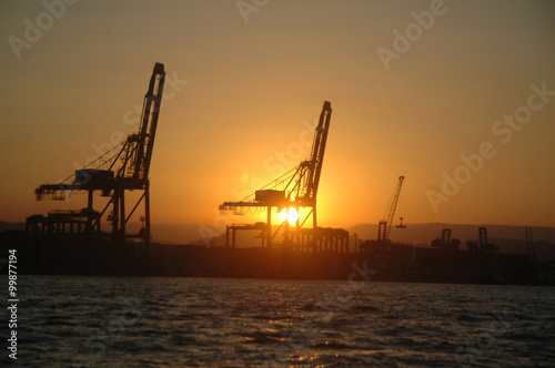 Container Crane  Port of Santos - Brazil