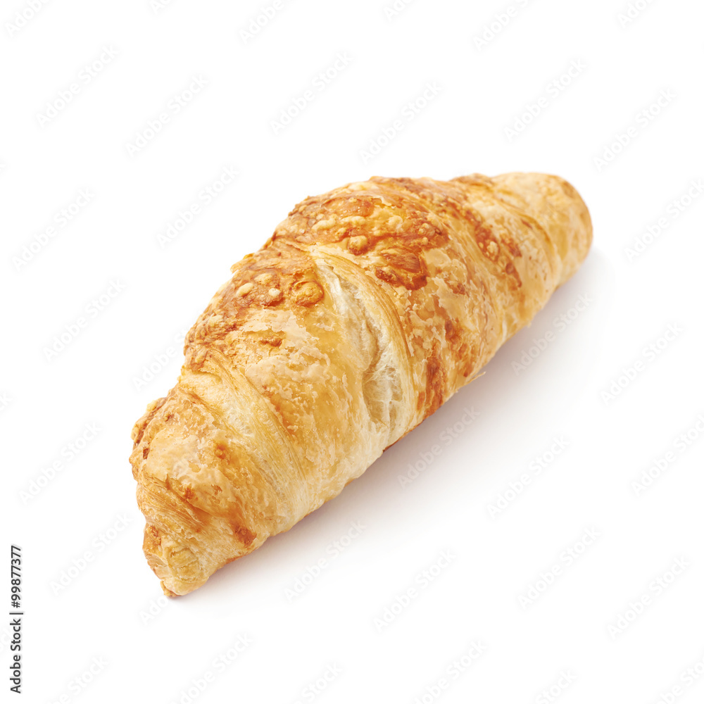 Cheese croissant pastry isolated Cheese croissant pastry isolated