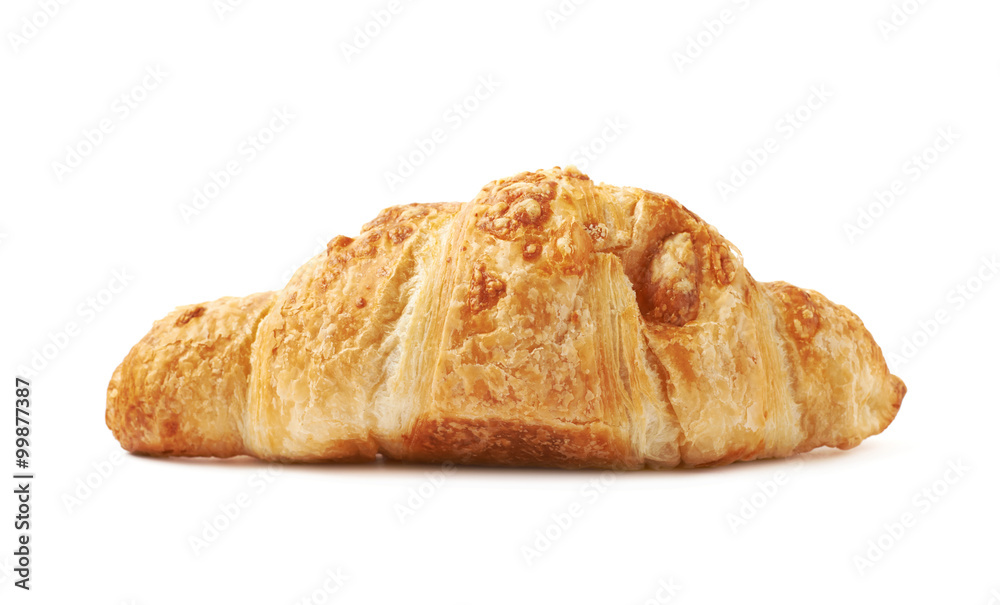 Cheese croissant pastry isolated Cheese croissant pastry isolated