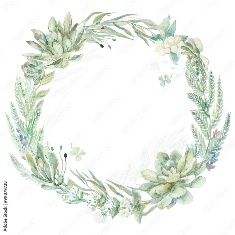 Wedding invitation wreath. Wedding invitation wreath.