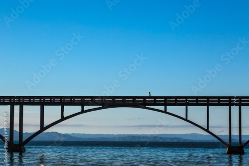 Foot-Bridge Over the Sea photo