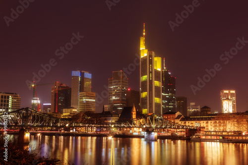 Skyline Frankfurt Nacht