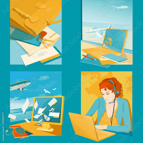 Travel Agency Illustrations
