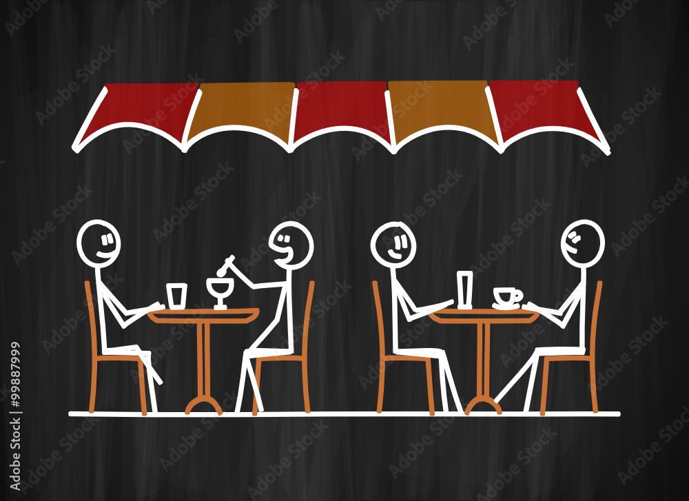 tafel mk strassen-café I