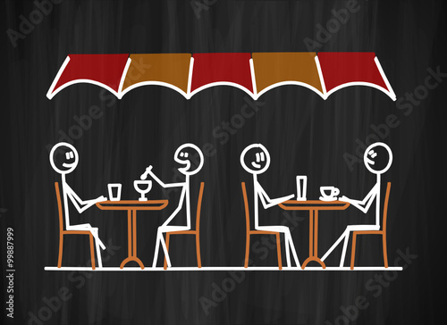 tafel mk strassen-café I