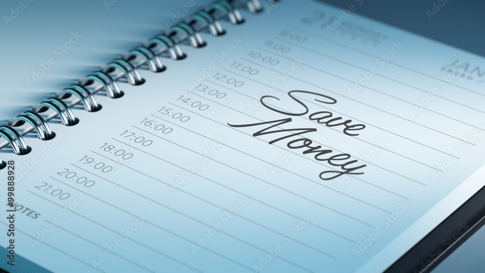Closeup of a personal calendar setting an important date represe Closeup of a personal calendar setting an important date represe