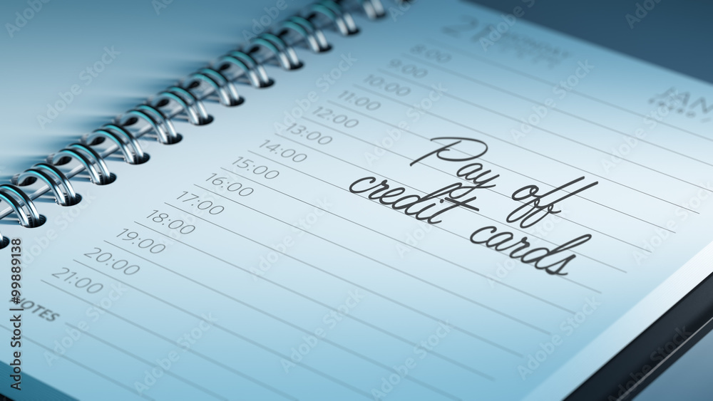 Closeup of a personal calendar setting an important date represe Closeup of a personal calendar setting an important date represe