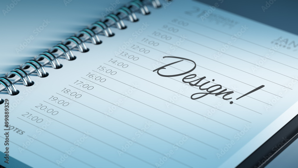 Closeup of a personal calendar setting an important date represe Closeup of a personal calendar setting an important date represe