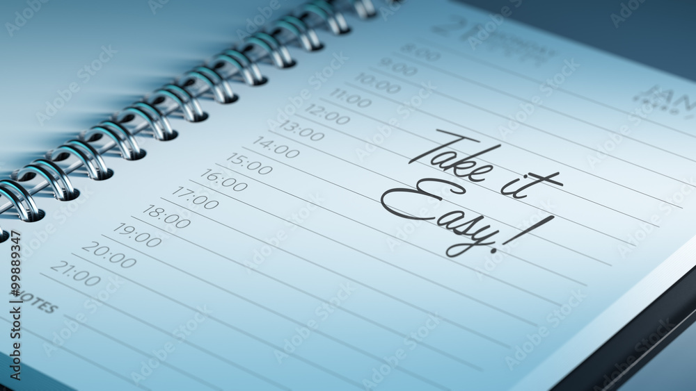 Closeup of a personal calendar setting an important date represe Closeup of a personal calendar setting an important date represe