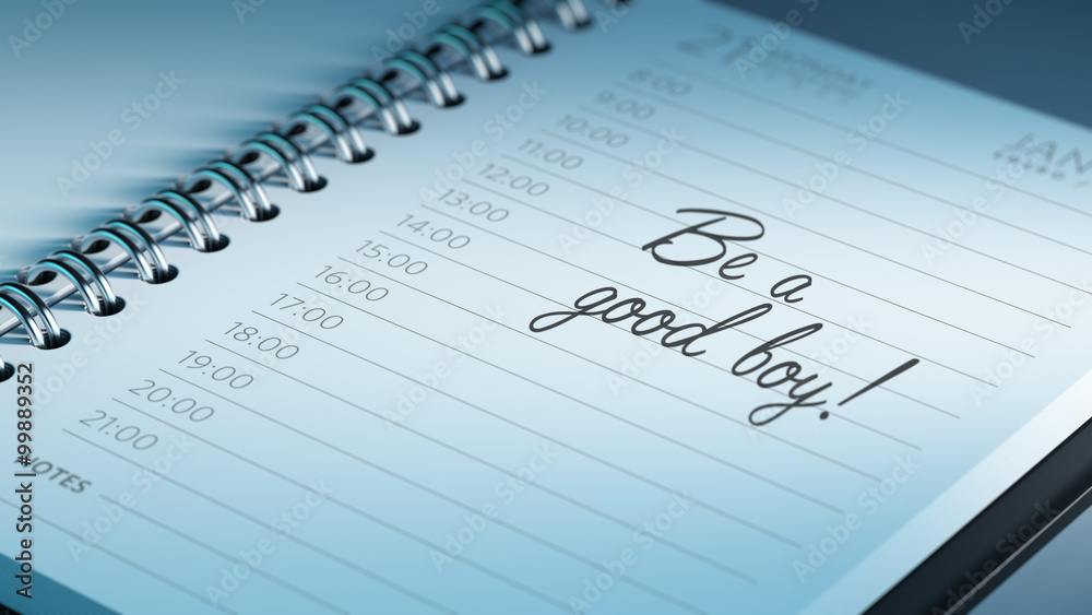 Closeup of a personal calendar setting an important date represe Closeup of a personal calendar setting an important date represe