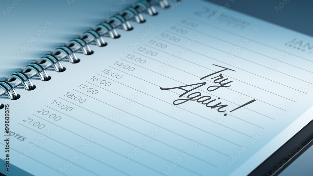 Closeup of a personal calendar setting an important date represe Closeup of a personal calendar setting an important date represe