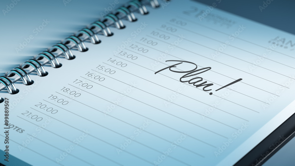 Closeup of a personal calendar setting an important date represe Closeup of a personal calendar setting an important date represe