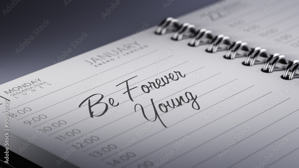 Closeup of a personal calendar setting an important date represe Closeup of a personal calendar setting an important date represe