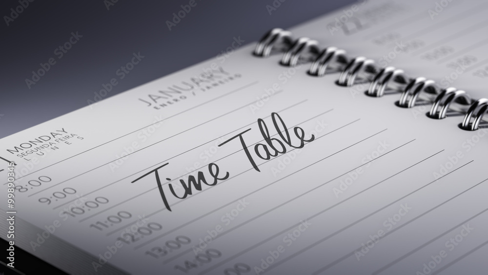 Closeup of a personal calendar setting an important date represe Closeup of a personal calendar setting an important date represe