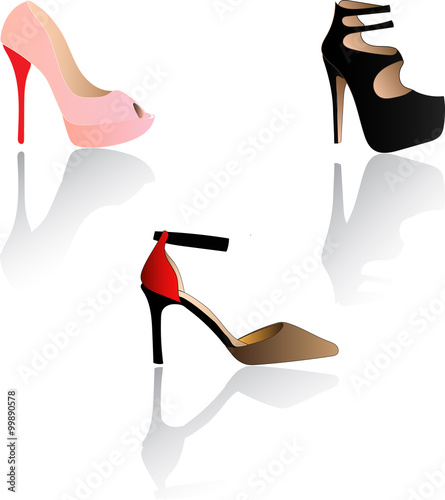  Fashion women's shoes, pumps