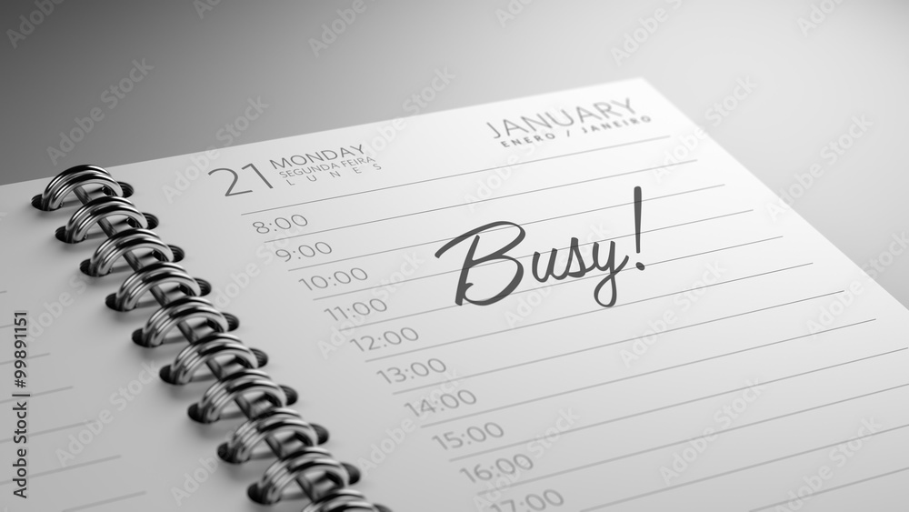 Closeup of a personal calendar setting an important date represe Closeup of a personal calendar setting an important date represe