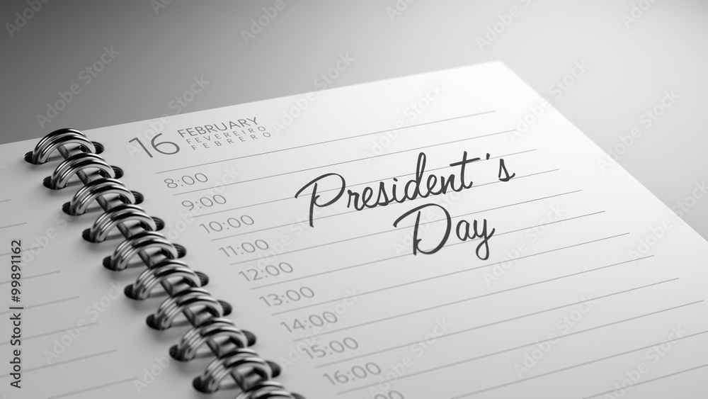 Closeup of a personal calendar setting an important date represe Closeup of a personal calendar setting an important date represe